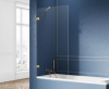 NEW TRENDY Parawan wannowy AVEXA GOLD BRUSHED 70x150 EXK-2006